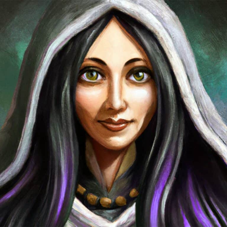 Hyacinth - Female Gnome Illusionist - Backstory Generator