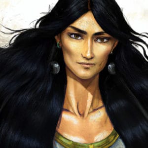 Veida Wistar - Female Human Barbarian
